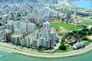 Vistas Aéreas de Cidades; Florianópolis